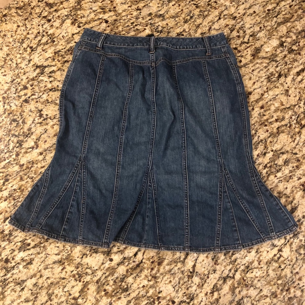 Venezia denim boho skirt, size 14